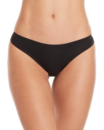 125483-BLK-Fekete színű lézervágott tanga