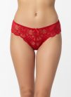 Flora piros csipkés tanga