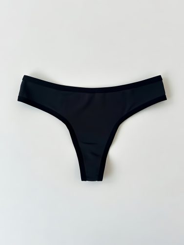 Wild fekete micro tanga bugyi