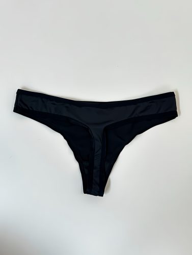 Wild fekete micro tanga bugyi