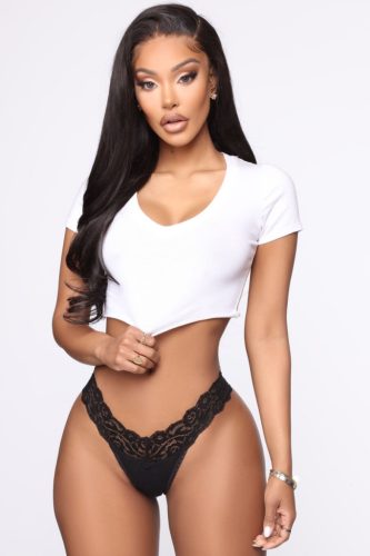 No limit csipkés tanga