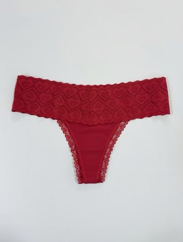 At heart pamut csipkés tanga