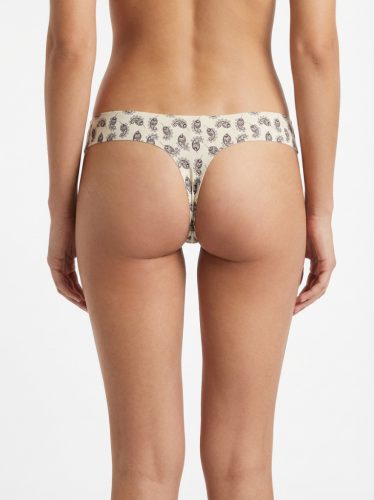 Mintás lézervágott tanga