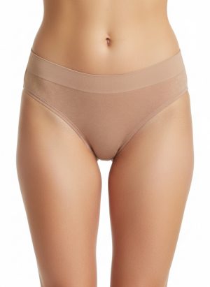 Recycled rib barna tanga