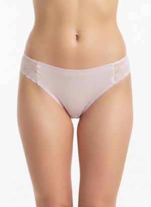 Daisy shine csillogó rózsaszín csipkés tanga