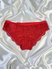 Red carpet piros csipkés bikini bugyi