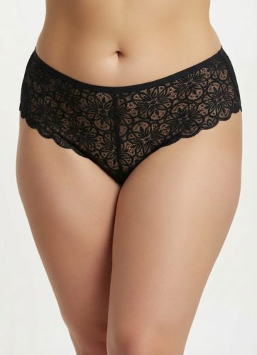 Flora csipkés plus size hipster