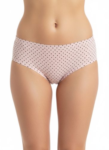 Factor rózsaszín pöttyös lézervágott hipster