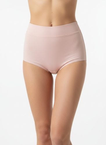 Smooth magasított világos rózsaszín bugyi