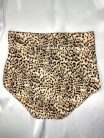 Smooth magasított leopárdmintás bugyi