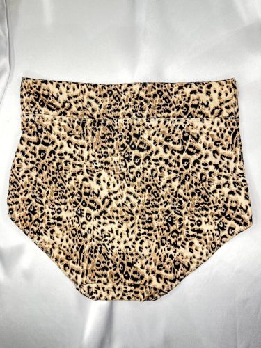 Smooth magasított leopárdmintás bugyi