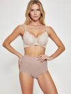 Desire sötét púder színű magasított bugyi