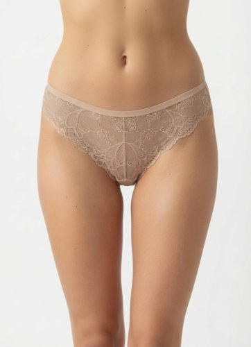 Red carpet beige csipkés brazil tanga