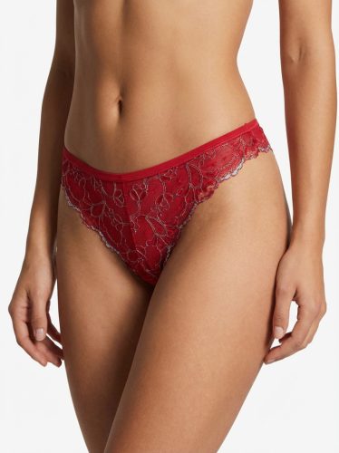 RC lurex piros csipkés brazil bugyi