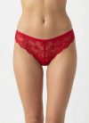 Red carpet piros csipkés brazil tanga