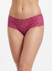 Pink csipkés boyshort