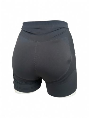  Fekete alakformáló nadrág, kivehető párnácskákkal