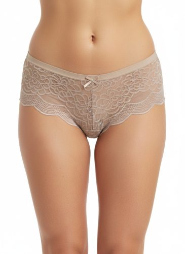 Darlin days púder színű csipkés bugyi