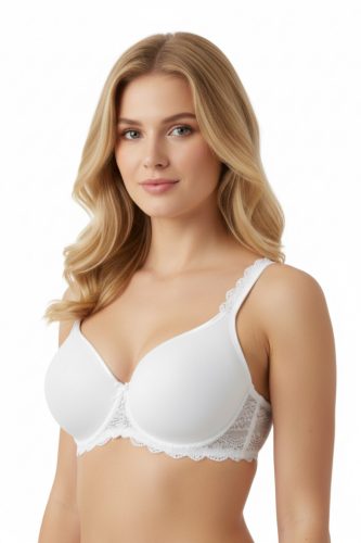 Exkluzív PERFECT-FIT ivory csipkés melltartó