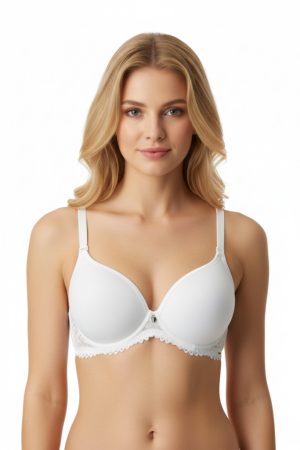 Gyöngyszínű Top-Fit fazonú melltartó