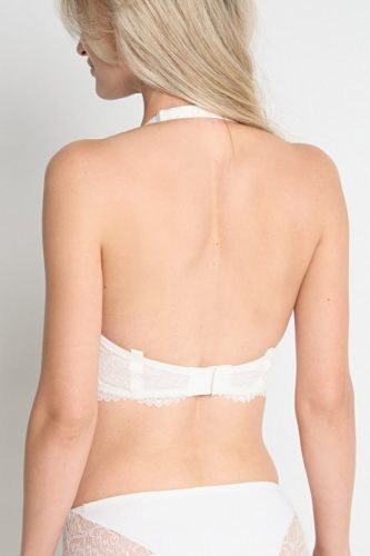 Gyöngyszínű Top-Fit fazonú melltartó