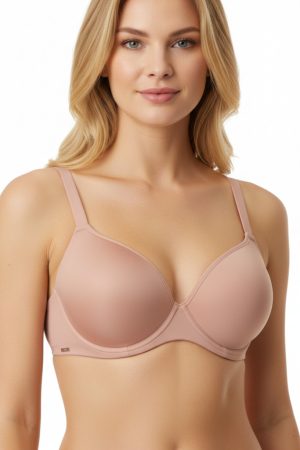 Réz színű vékony szivacsos Top-Fit szabású melltartó