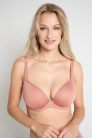 Réz színű vékony szivacsos Top-Fit szabású melltartó