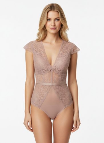 Evangelina bark exkluzív luxus csipkés teddy