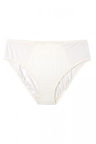 Exkluzív ivory nyomott csipkés klasszikus bugyi