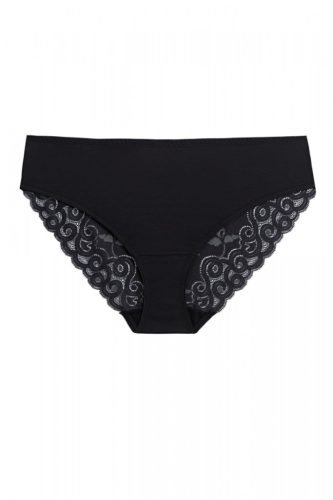 Exkluzív csipkés plus size bugyi