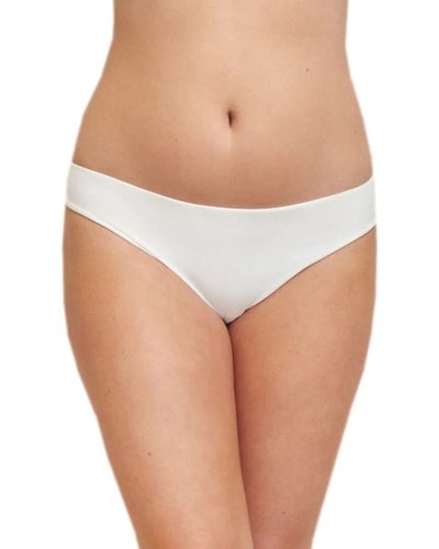 Exkluzív ivory csipkés brazil bugyi