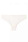 Exkluzív ivory nyomott csipkés brazil bugyi