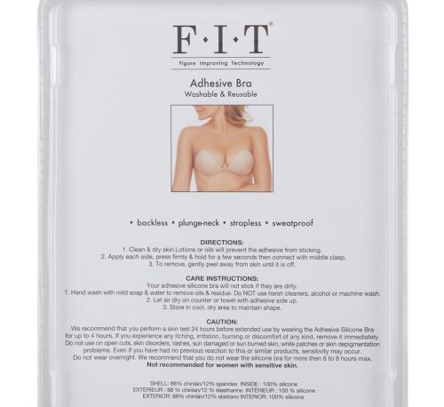 Könnyű öntapadós melltartó C-kosárméretben