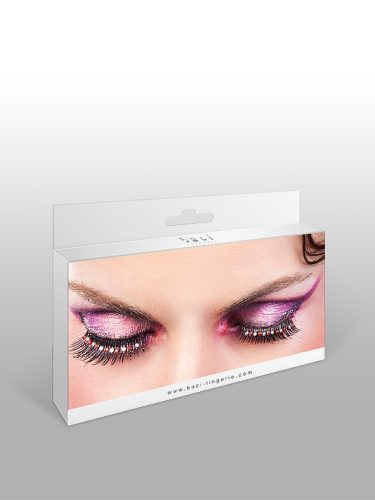 Starlight edition műszempilla ragasztóval Black/Red/White No.483