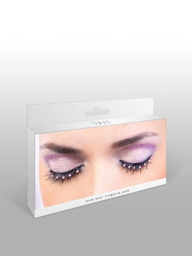 Starlight edition műszempilla ragasztóval Black/Rózsaszín