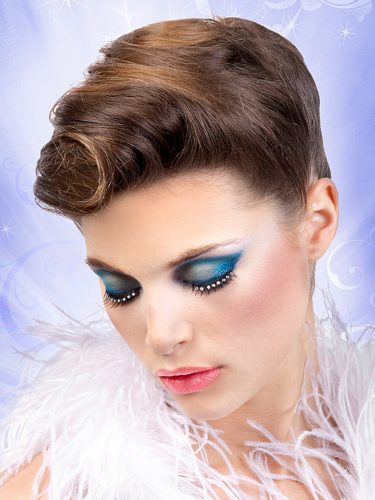 Starlight edition műszempilla ragasztóval Black/White No.489