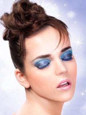 Starlight edition műszempilla ragasztóval Black/Blue