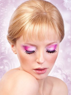   Starlight edition műszempilla ragasztóval Black/Light Rózsaszín