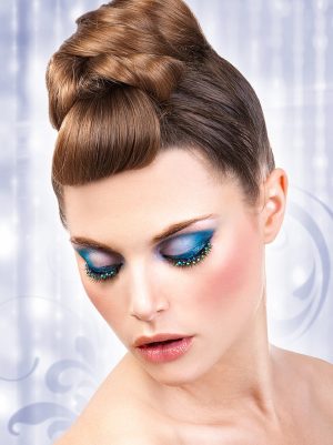 Starlight edition műszempilla ragasztóval Black/Blue/Green