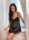 Red carpet fekete csipkés extreme push up babydoll
