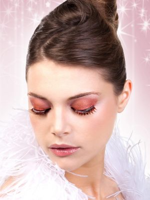 Starlight edition műszempilla ragasztóval Beige/Red