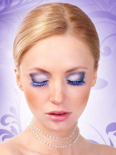 Magic colors műszempilla ragasztóval Blue/White