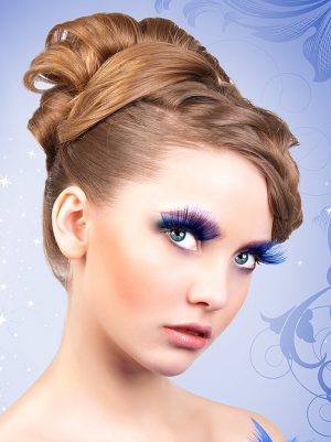 Magic colors műszempilla ragasztóval Blue