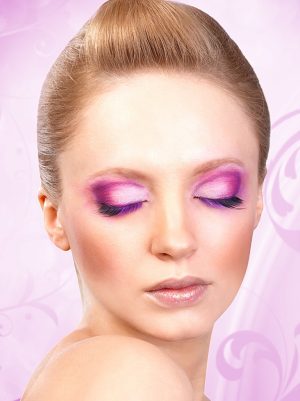 Magic colors műszempilla ragasztóval Black/Purple No.539