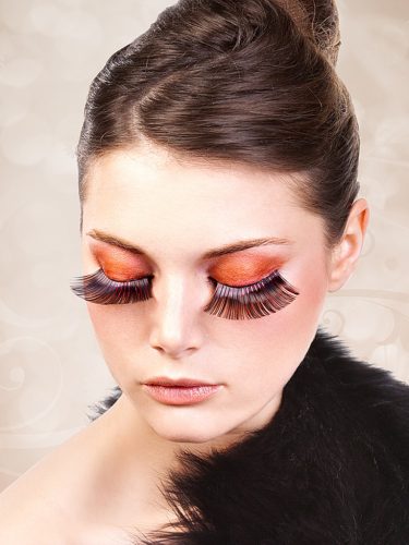 Magic colors műszempilla ragasztóval Black/Red