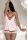 Flirty rózsaszín szivecske mintás hálóruha short szett