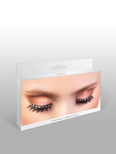 Glamour műszempilla ragasztóval Black/Yellow