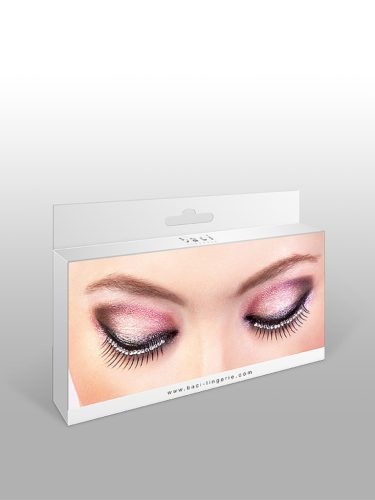 Glamour műszempilla ragasztóval Black/White No.573