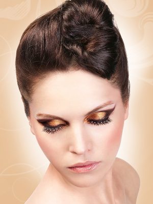 Glamour műszempilla ragasztóval Black/White No.578