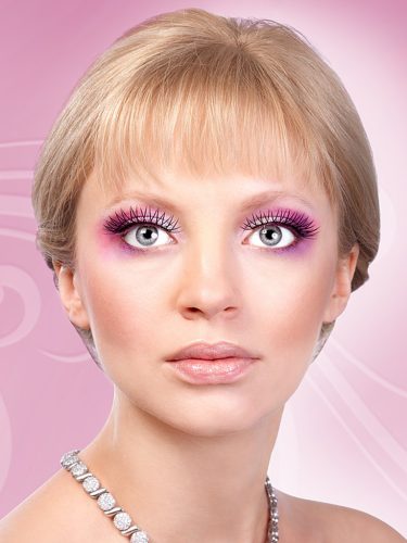 Glamour műszempilla ragasztóval Black No.580